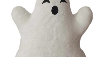Perna decorativa de Halloween Fokelyi design fantoma 40x40cm moale – Recenzie Detaliată, Testare & Recomandări