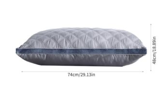 Perna ortopedica Fokelyi gri 74x48x7cm cu fibre naturale reciclate — Păreri, Caracteristici & Verdict