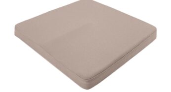 Perna ortopedica pentru scaun Fokelyi spuma memorie antiderapanta maro deschis 40x40cm — Caracteristici, Păreri & Preț Actualizat