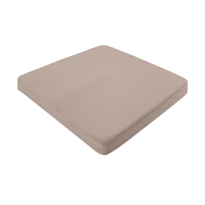 Perna ortopedica pentru scaun Fokelyi spuma memorie antiderapanta maro deschis 40x40cm — Caracteristici, Păreri & Preț Actualizat