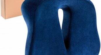 Review Suporto Perna Ortopedica de Sezut Navy Blue pentru scaun de birou sau masina — Merită Cumpărat? Opinii & Păreri