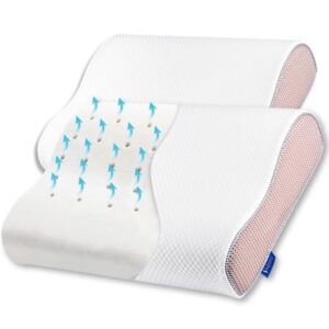 Set 2X perne ortopedice Suporto spumă cu memorie 55x35x11 cm cu perforații - recenzie perne ortopedice