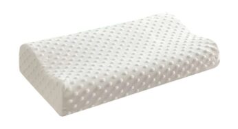 Perna cervicala pentru ameliorarea durerii Fokelyi spuma cu memorie alb 30x50x5cm — Caracteristici, Păreri & Preț Actualizat