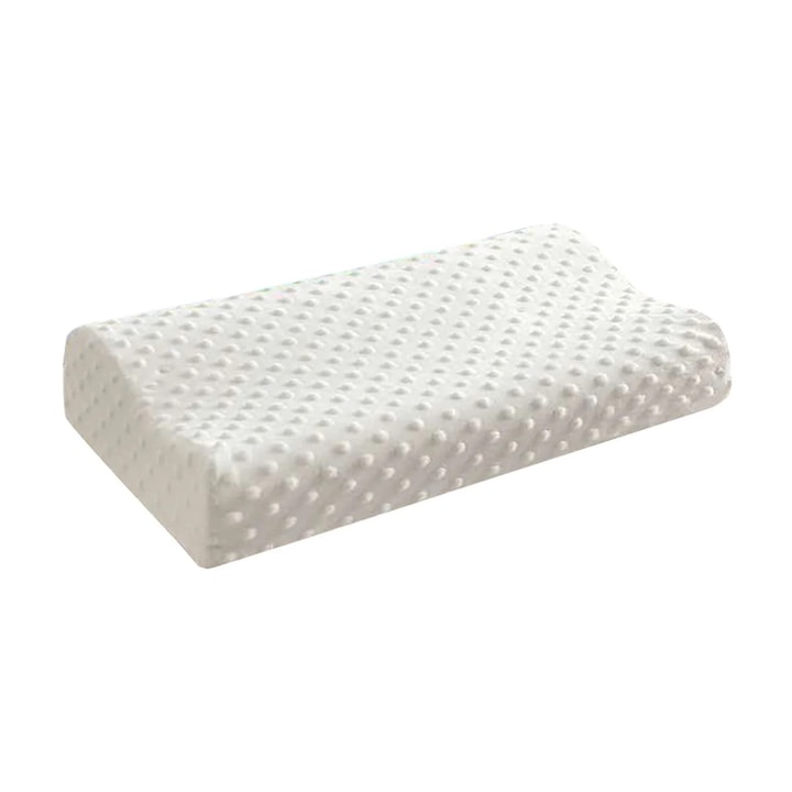 Perna cervicala pentru ameliorarea durerii Fokelyi spuma cu memorie alb 30x50x5cm — Caracteristici, Păreri & Preț Actualizat