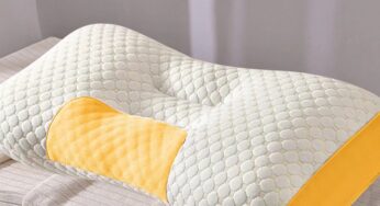 Perna ortopedică pentru suport cervical Fokelyi design conturat material bumbac alb — Caracteristici, Păreri & Preț Actualizat