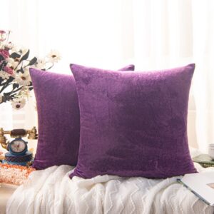 Set 2 fete perne Fokelyi catifea moale mov 40x40cm Fokelyi catifea moale mov 40x40cm — Păreri