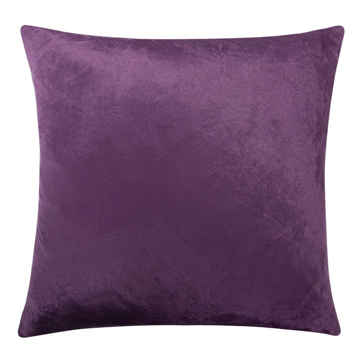 Perne decorative Fokelyi 40x40cm violet moale din catifea — Păreri