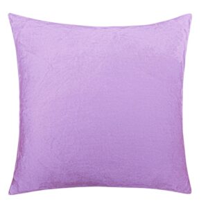 Perna decorativa Fokelyi 40x40cm violet deschis moale catifea — Păreri