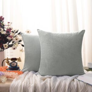 Perna decorativa solida din catifea moale ultra pufoasa 18x18 Fokelyi — Caracteristici