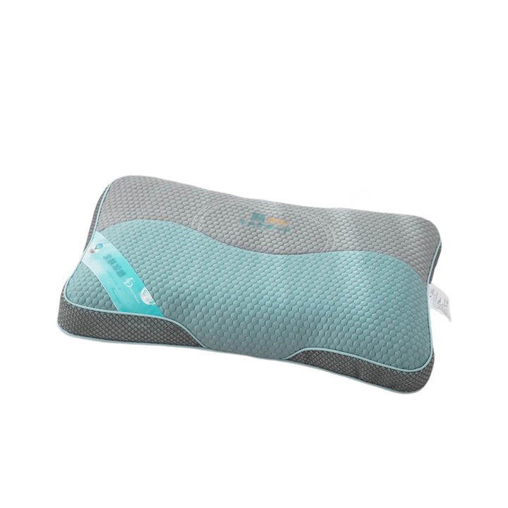 Perna din coji de hrisca Fokelyi 55x35cm suport pentru gat — Recenzie Detaliată