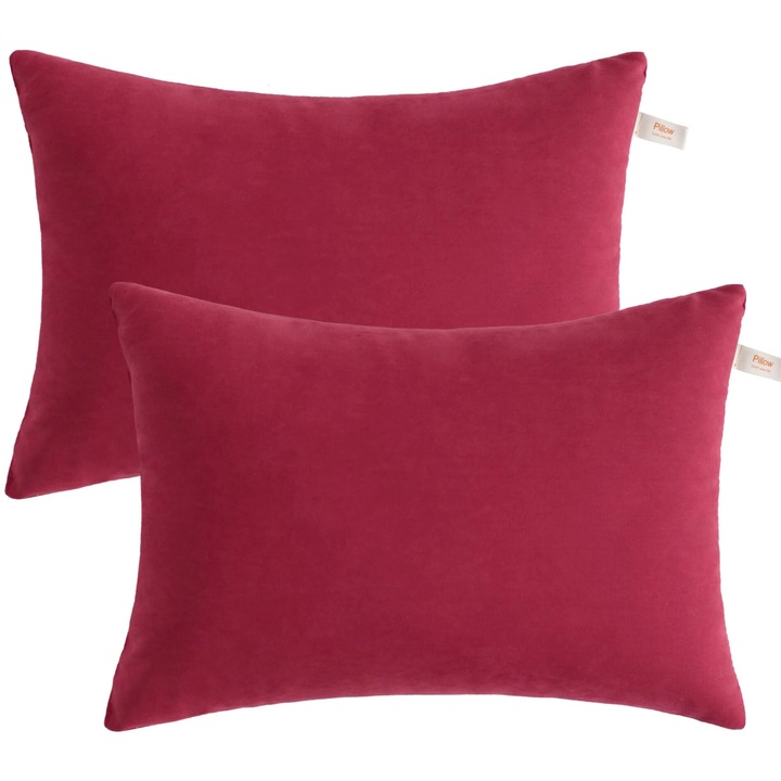 Perna ortopedica Fokelyi moale 40x40cm rosie — Recenzie Detaliată