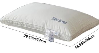 Perna ortopedica Fokelyi moale alb 74x48x15cm — Caracteristici, Păreri & Preț Actualizat