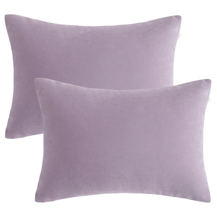Perna ortopedica moale Fokelyi microfibra lavanda 40x40cm — Recenzie Detaliată, Testare & Recomandări