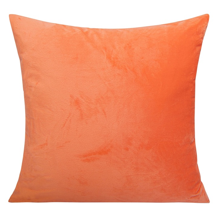 Perne decorative Fokelyi 40x40cm catifea moale portocalie — Păreri, Caracteristici & Verdict