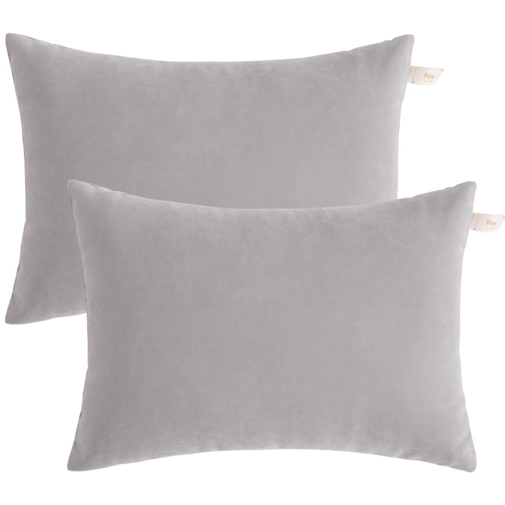 Set de perne ortopedice din microfibra Fokelyi moale 40x40cm gri deschis — Păreri, Caracteristici & Verdict